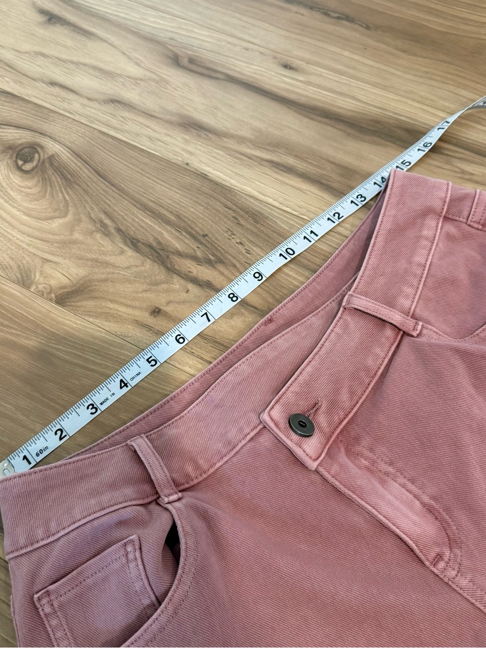 Halara Flex Women's Rose Pink Wide Leg Jeans Medium Soft Denim NEW Casual - Picture 9 of 9